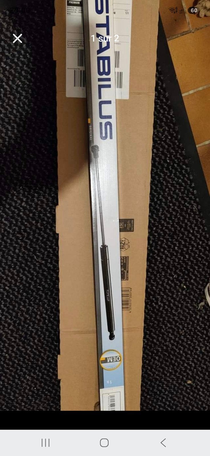 2 vérins nouveaux pour c4 grand Space Tourer, Enlèvement, Neuf