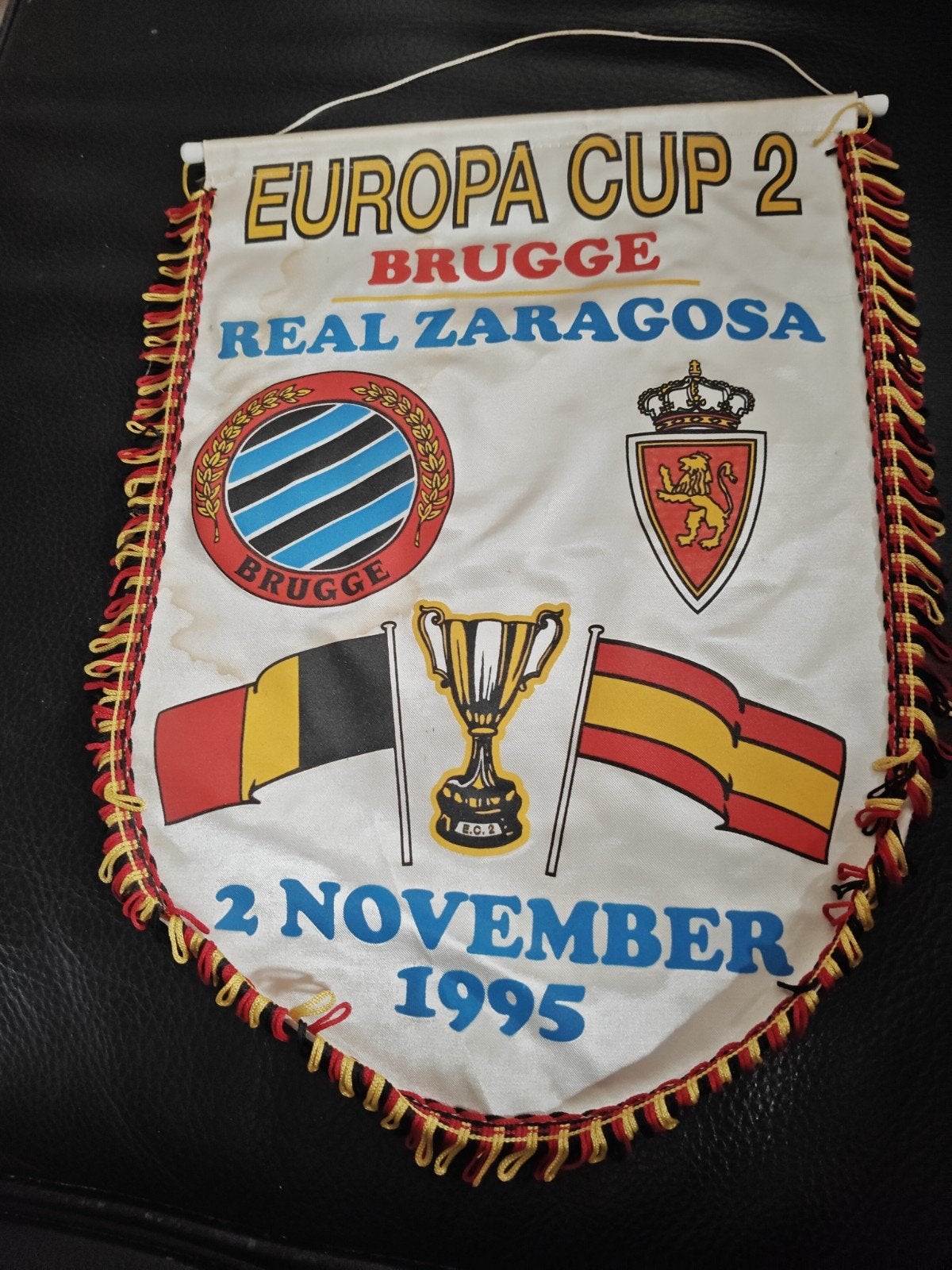 Bannière du club de Bruges - Real Zaragosa, Enlèvement ou Envoi