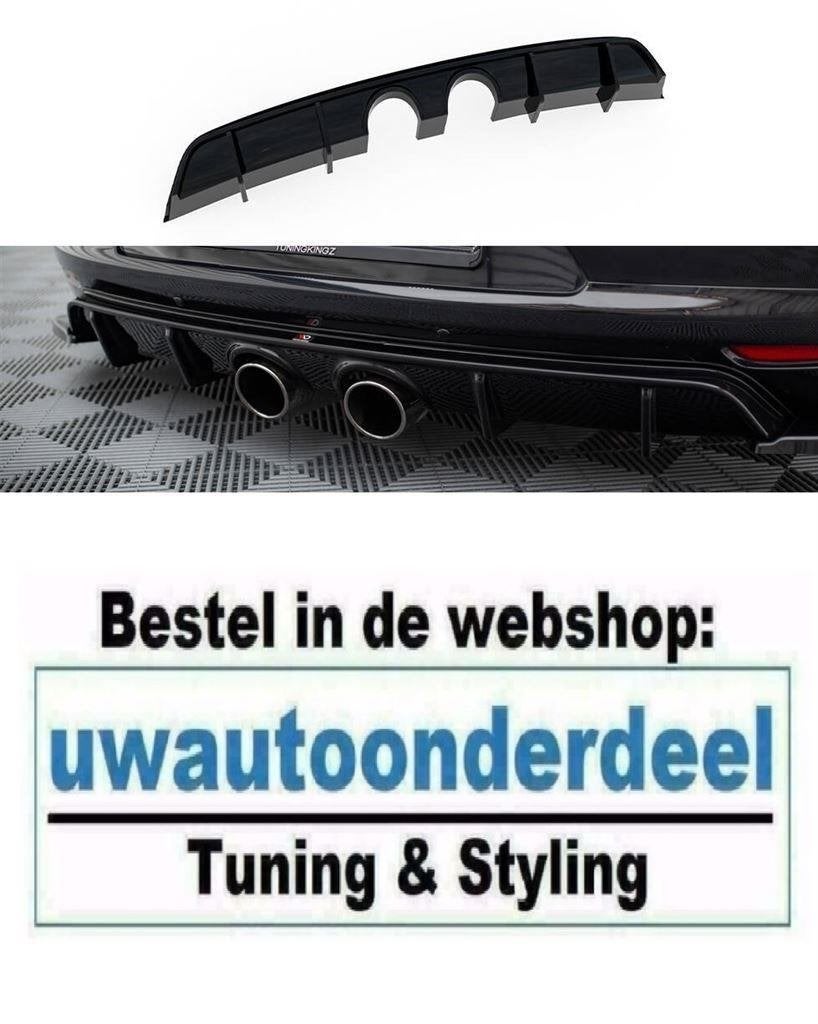 Maxton Design R32 Look Diffuser Geschikt Voor Vw Scirocco, Verzenden
