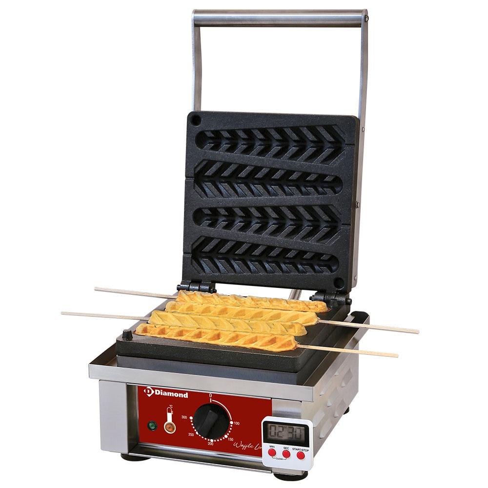 Wafelijzer "wafels op stokjes", 4 stuks. + Timer *PROMO*, Envoi, Neuf