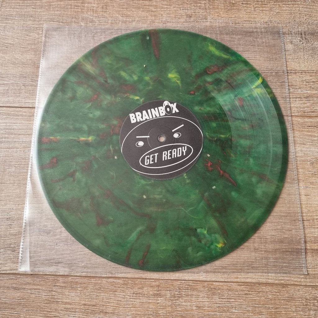 12" Brainbox – Get Ready (gekleurd vinyl), CD & DVD, Vinyles Singles, Enlèvement ou Envoi, Utilisé, 12 pouces, Dance et House