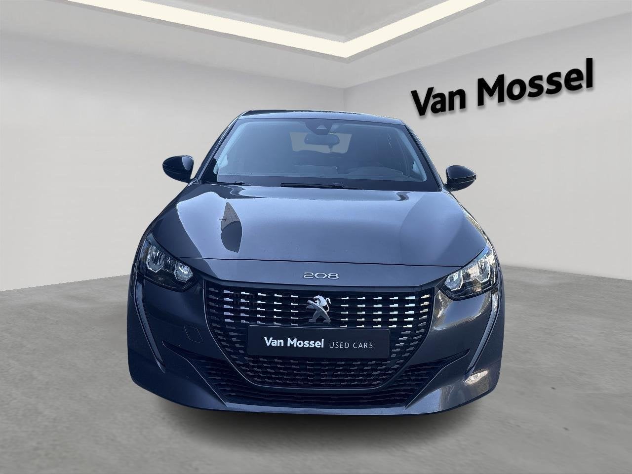 Peugeot 208 1.5 BlueHDi 100 MAN6 S&S €6.2 Allure, Voorwielaandrijving, Stof, Gebruikt, Zwart