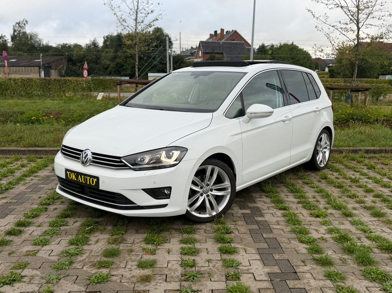 Vw Golf Sportsvan 1.4 TSI Full option Garantie 12 Mois, Autos, Volkswagen, 1395 cm³, Achat, Entreprise, Garantie prolongée