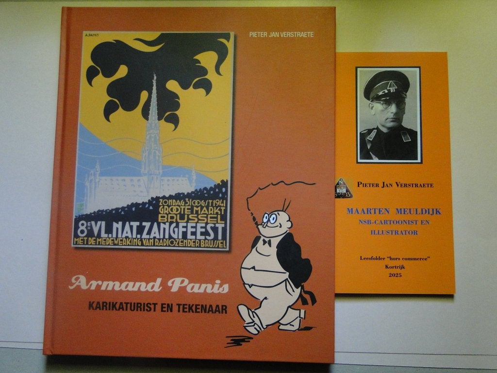 Armand Panis,karikaturist en tekenaar-P.J.Verstraete, Boeken, Verzenden, Nieuw, Politiek