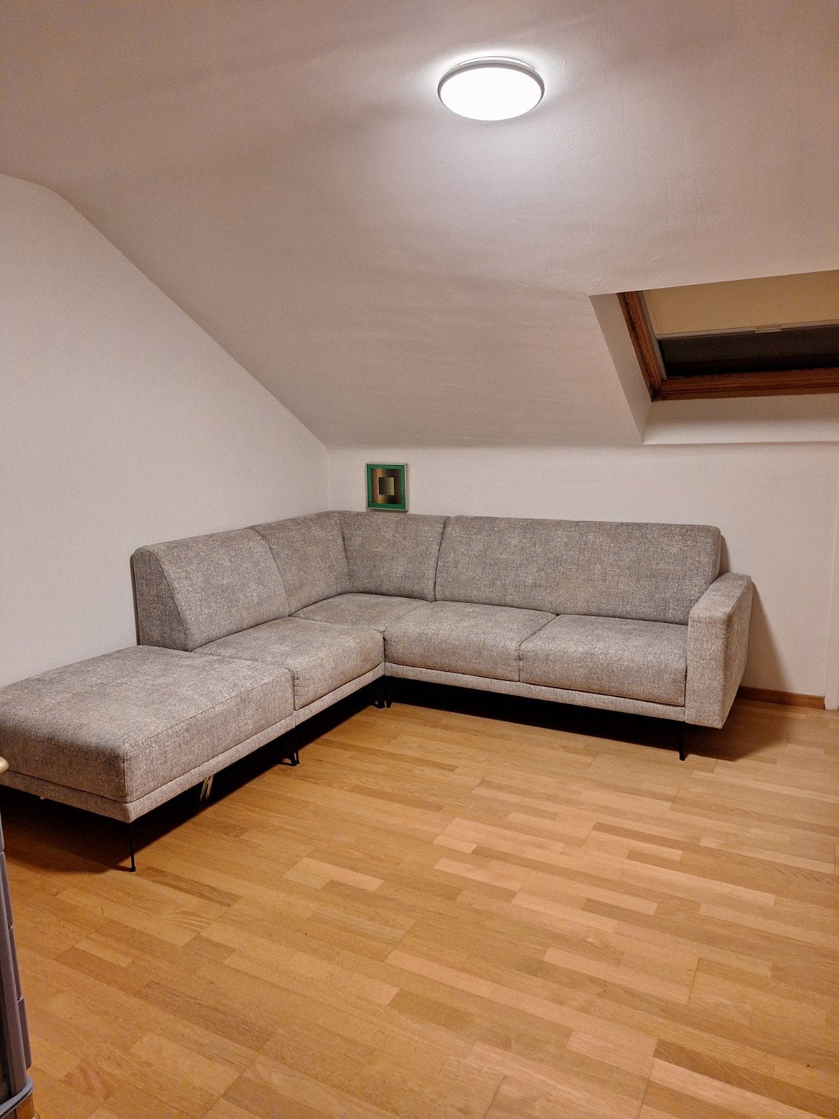 salon zetel, Huis en Inrichting, Ophalen, Zo goed als nieuw, Stof, Modern