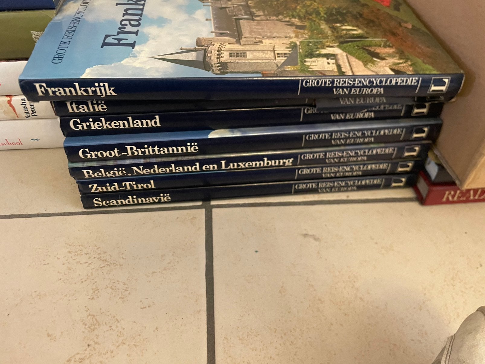 7x Grote Reis-Encyclopedie van Europa – Reader’s Digest, Boeken, Ophalen, Zo goed als nieuw