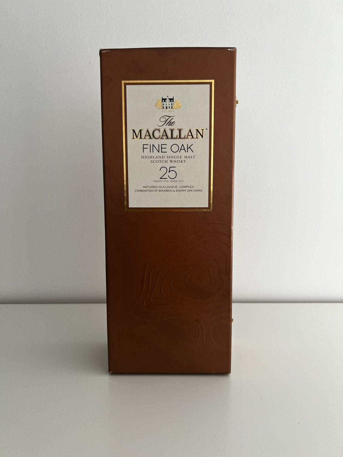 MACALLAN 25 years old Fine Oak Bourbon & Sherry Cask Single, Collections, Enlèvement, Comme neuf