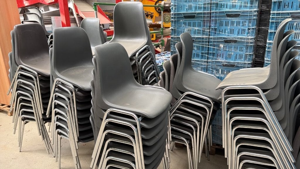 Stoelen, Maison & Meubles, Chaises, Synthétique, Enlèvement, Noir, Cinq, Six Chaises ou plus