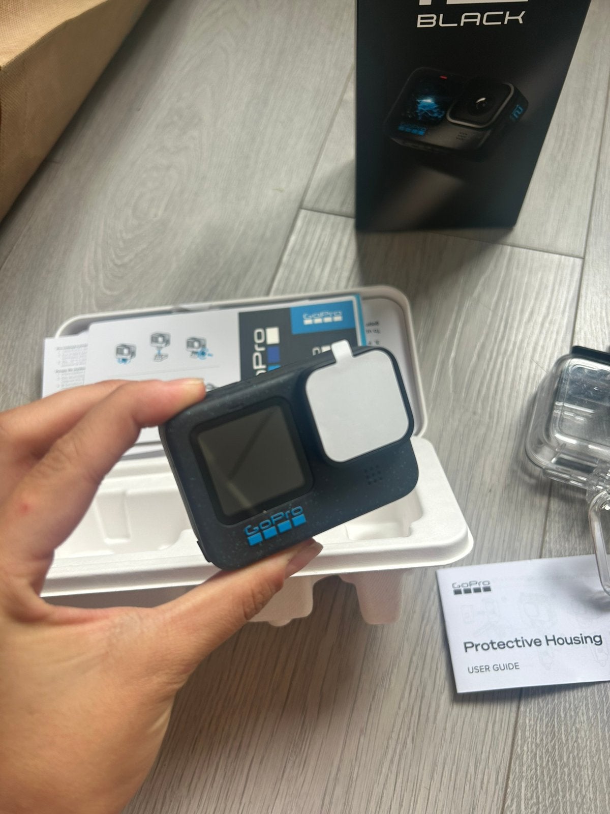 Go pro 12 hero black + accessoires, TV, Hi-fi & Vidéo, Enlèvement, Comme neuf