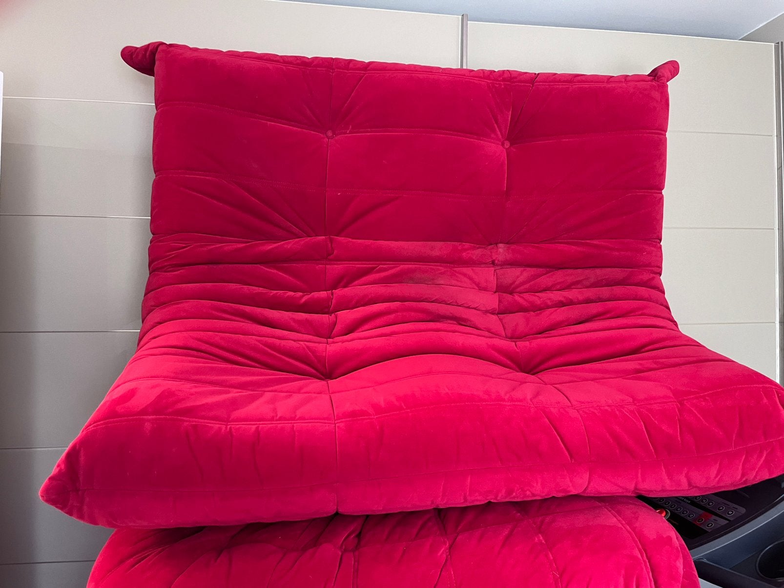 Fauteuil style Togo 2 places, Maison & Meubles, Fauteuils, Enlèvement, Utilisé, Togo ligbe Roset, Tissus