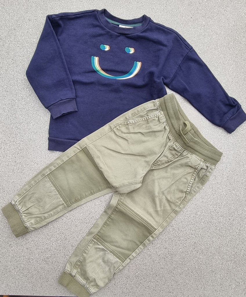 jongenskleding, Kinderen en Baby's, Ophalen, Gebruikt, Jongen, Setje