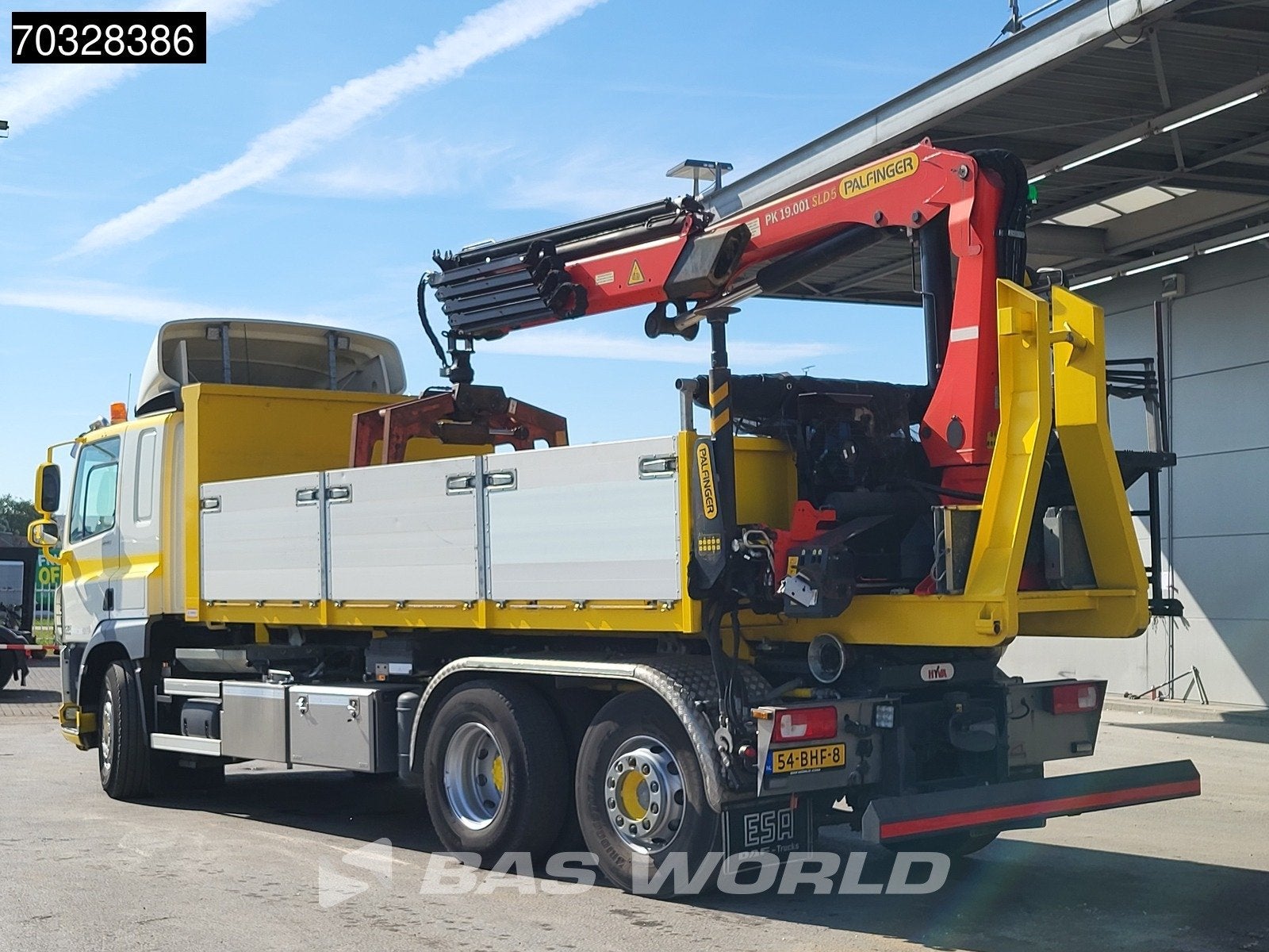 DAF CF CF 440 6X2 Palfinger PK19.001 SLD Hook Crane Containe, 324 kW, Achat, Euro 6, Entreprise