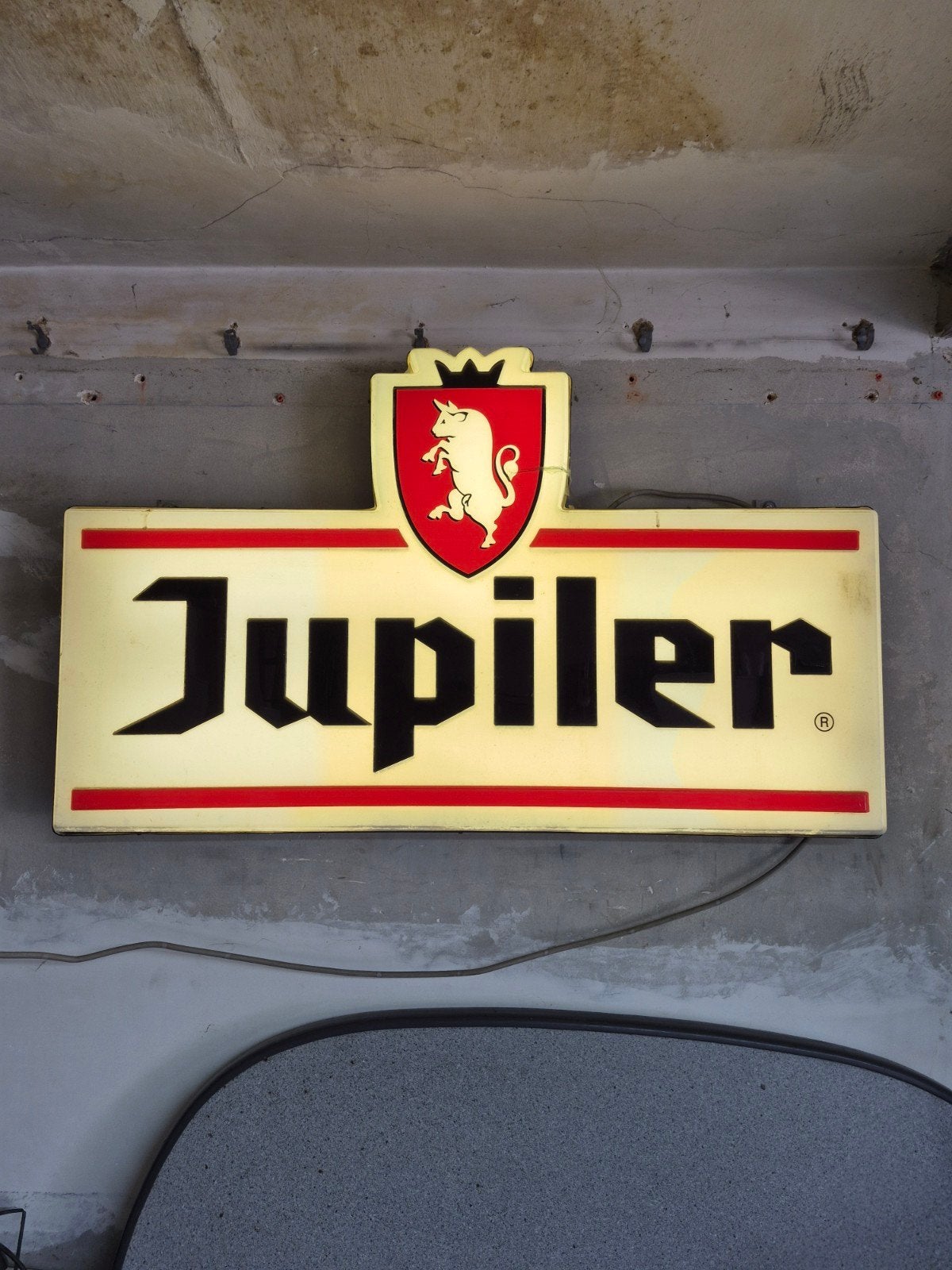 Lichtreclame bord, Enlèvement, Utilisé, Table lumineuse ou lampe (néon)