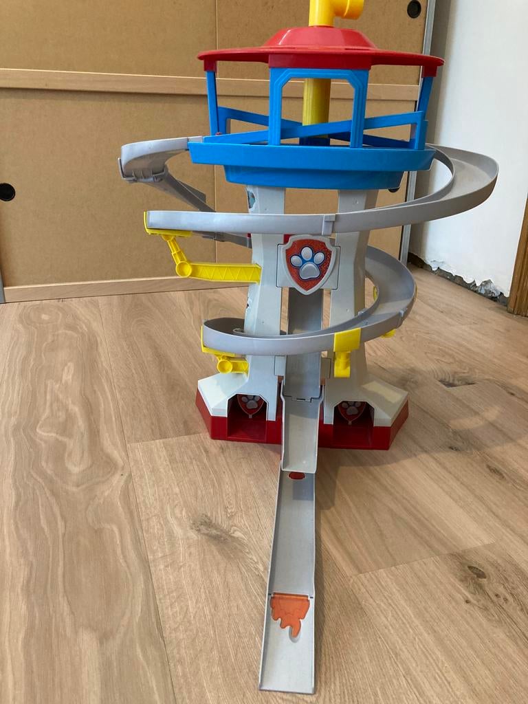 Autobaan Paw Patrol, Kinderen en Baby's, Speelgoed | Racebanen, Ophalen, Zo goed als nieuw
