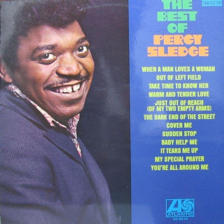 †PERCY SLEDGE: LP "The Best of Percy Sledge", Pochette photo, Enlèvement ou Envoi, LP