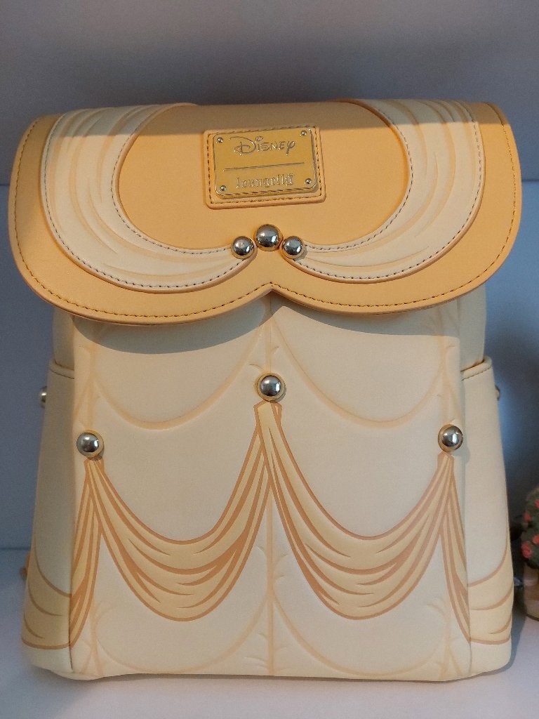 Loungefly Disney Belle badjas, Verzamelen, Disney, Ophalen of Verzenden, Assepoester of Belle, Zo goed als nieuw, Tas, Koffer of Zak