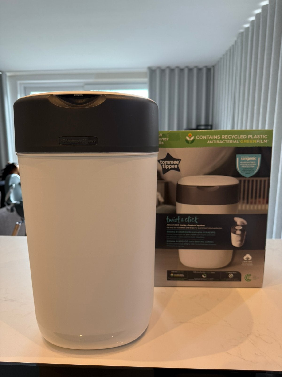 Poubelle à couches Tommee tippee, Enlèvement, Comme neuf