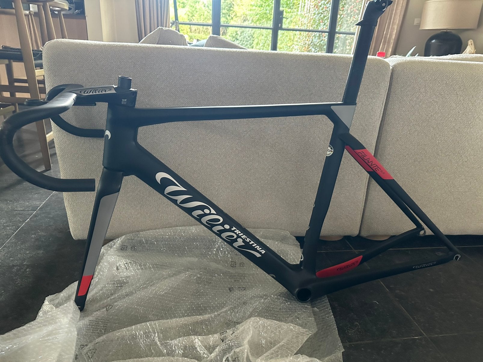 Wilier filante SLR frameset maat L(56), Enlèvement, Hommes, Carbone, 53 à 57 cm
