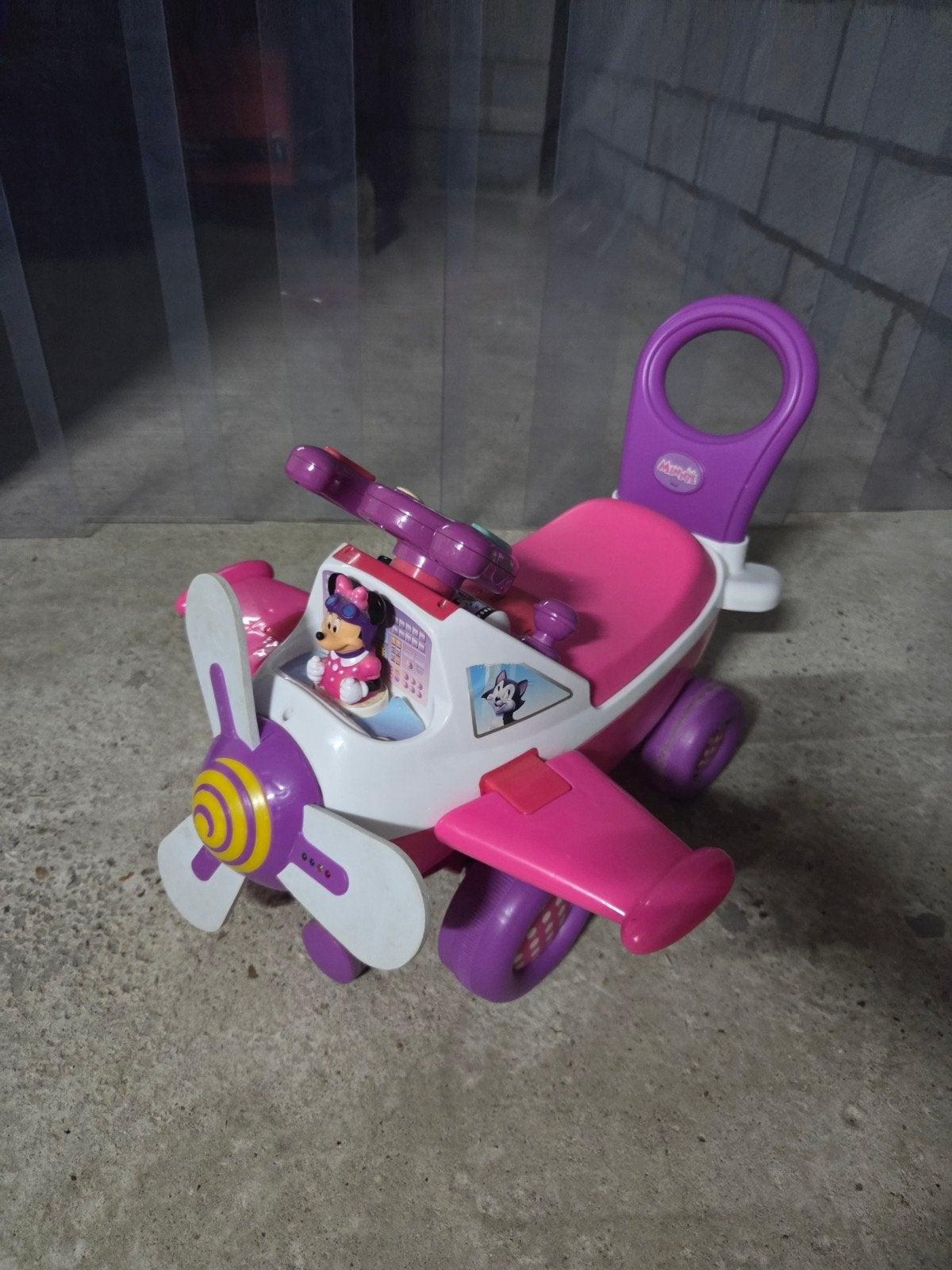 loop wagentje minny mouse, Ophalen