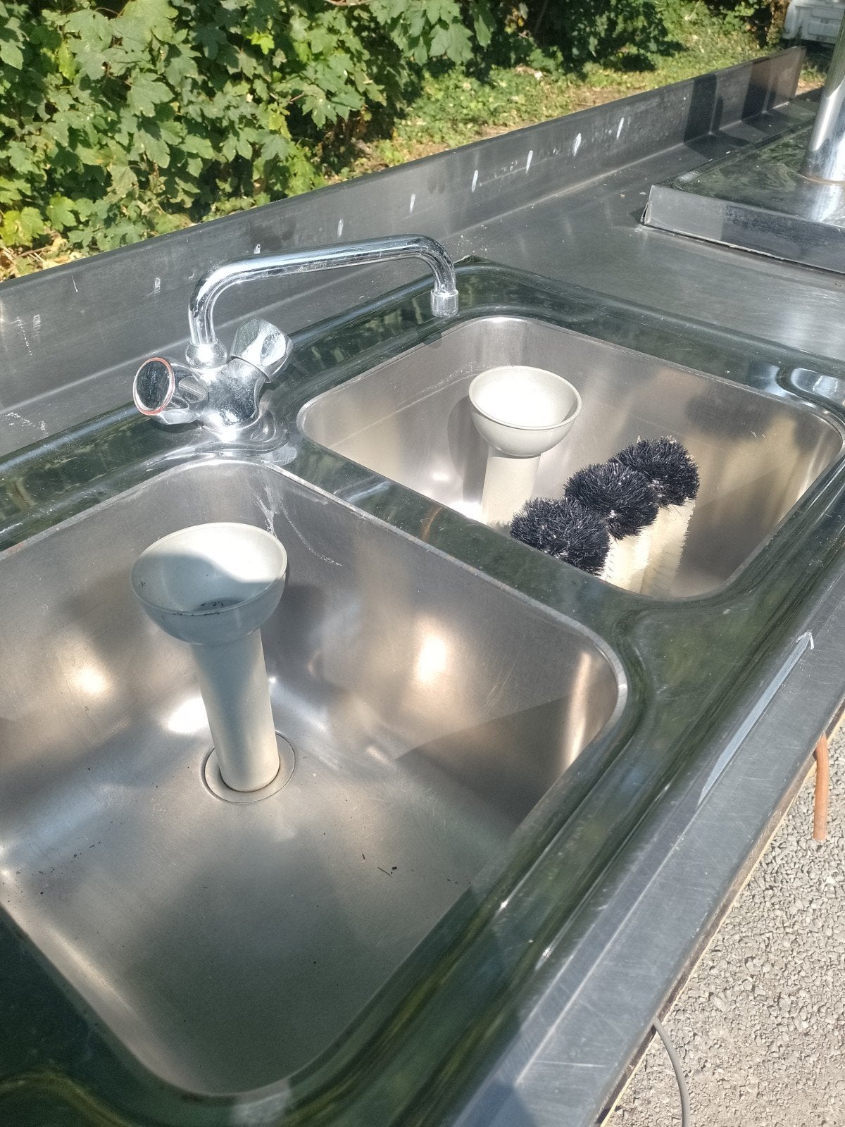 Tapinstallatie, Ophalen