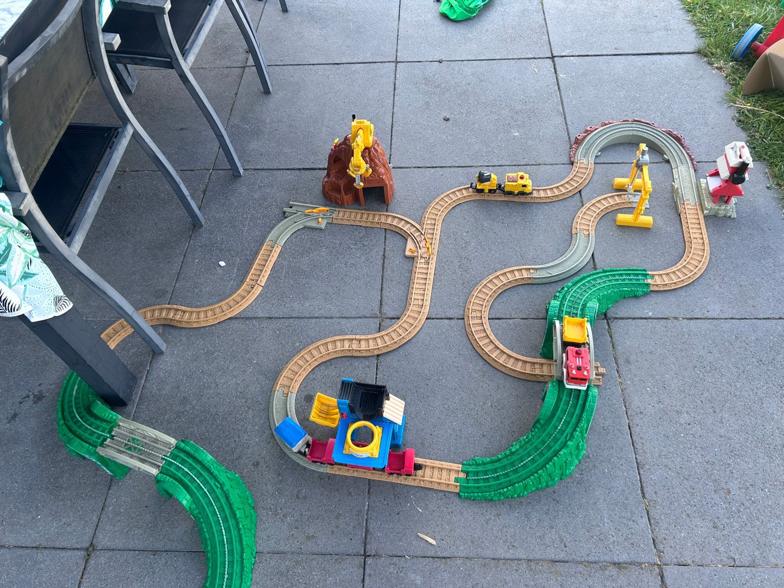 Fisher price Geotrax buiten trein, Ophalen, Gebruikt, Speelset