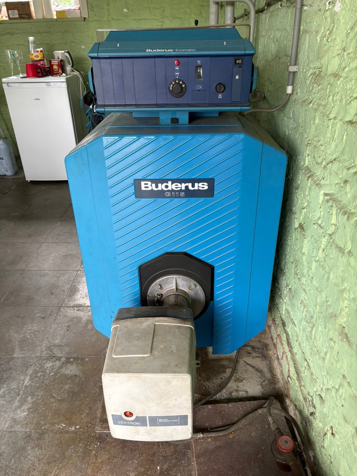 Stookolieketel, Bricolage & Construction, Chauffe-eau & Boilers, Enlèvement, Utilisé