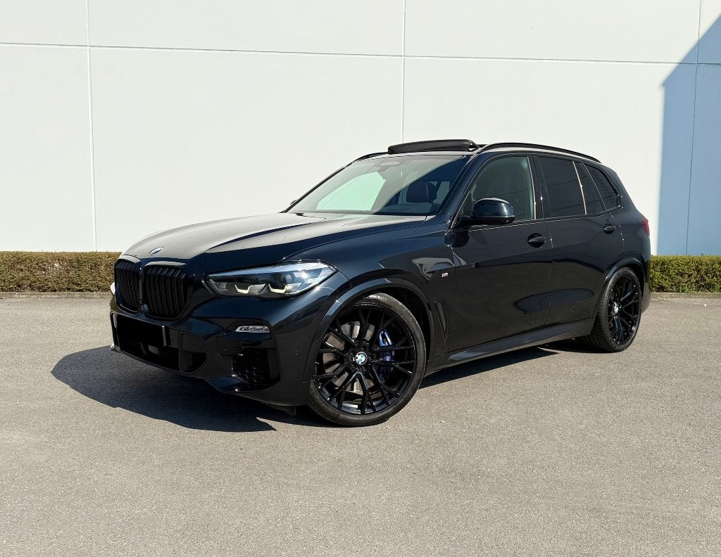 BMW x5  3.0D M-Pakket Exclusieve Mega FULL BLACK, Automaat, Zwart, Leder, Bruin