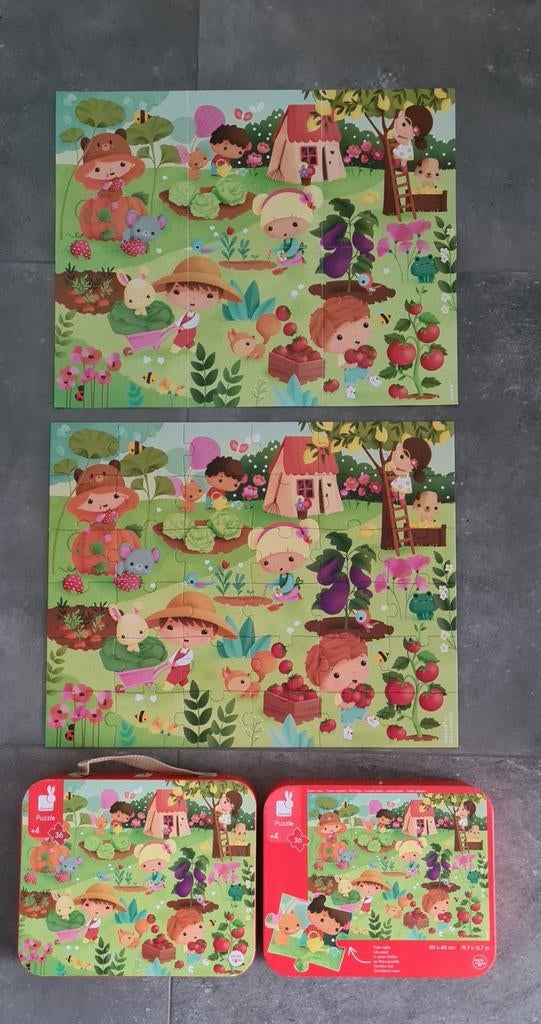 Puzzel janod 36 stukken 4+, Kinderen en Baby's, Speelgoed | Kinderpuzzels, Ophalen