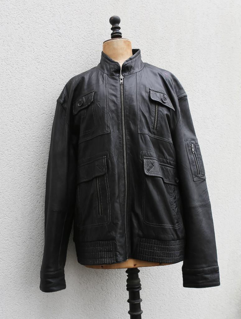 Mooi leren jack SnapShot T 58, Kleding | Heren, Zwart, Maat 56/58 (XL), Ophalen of Verzenden, Zo goed als nieuw