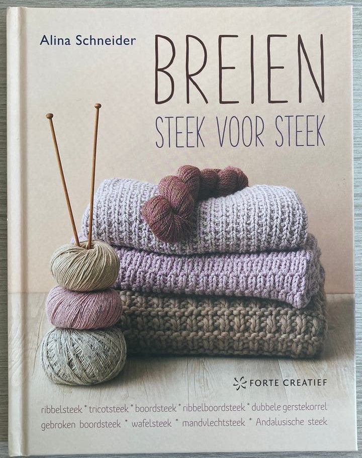 Alina Schneider - Breien steek voor steek, Livres, Loisirs & Temps libre, Enlèvement ou Envoi, Comme neuf, Alina Schneider