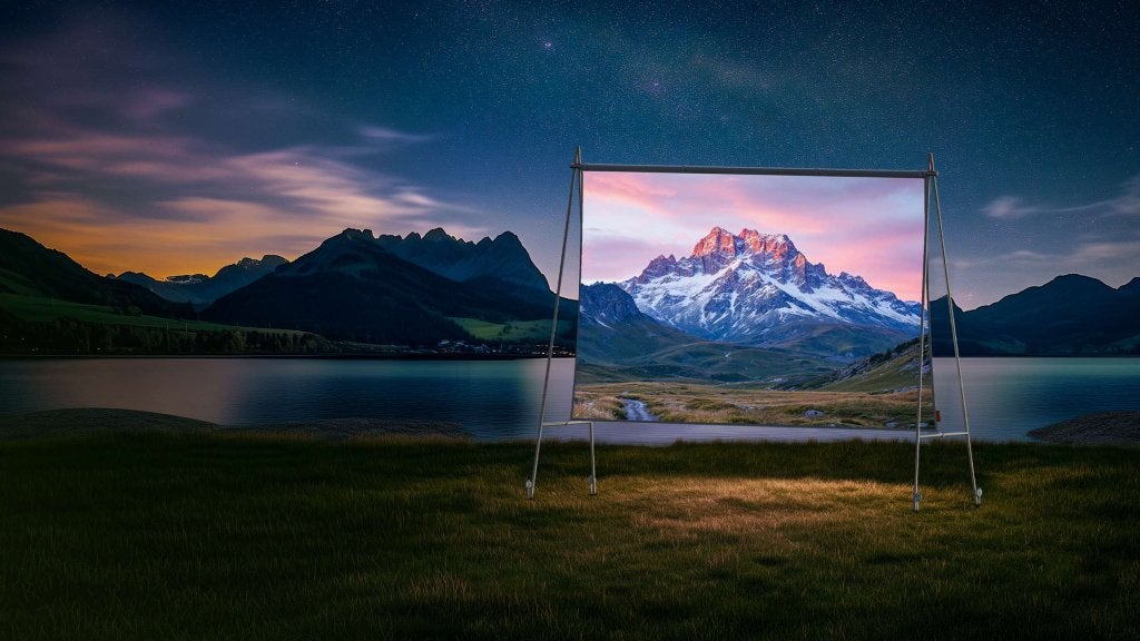 Xgimi Portable outdoor screen| beamer*, Niet ingevuld, Zo goed als nieuw, Niet ingevuld, Niet ingevuld