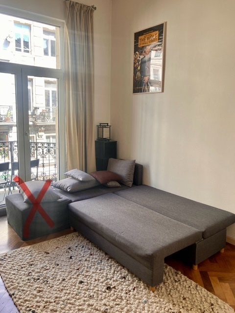 Sofa bed, Ophalen, 150 tot 200 cm, Tweepersoons, Zo goed als nieuw