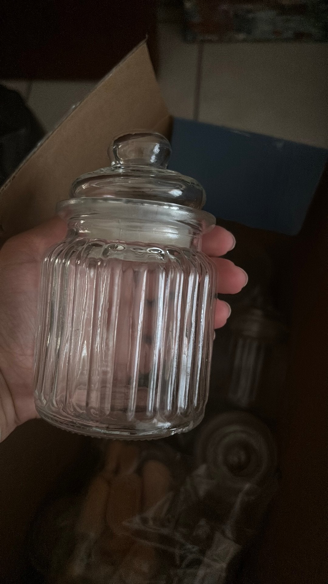 Bocaux en verre, Enlèvement, Comme neuf, Verre
