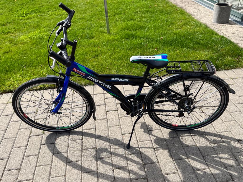 Jongensfiets met versnellingen 24 inch, Fietsen en Brommers, Fietsen | Jongens, Mistral, Versnellingen, Ophalen of Verzenden, Schijfrem