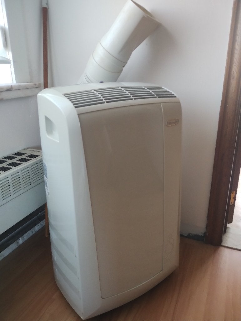 mobiele airco delonghi pac n92ECO, Ophalen, Gebruikt, 3 snelheden of meer, Koelen en Ontvochtigen