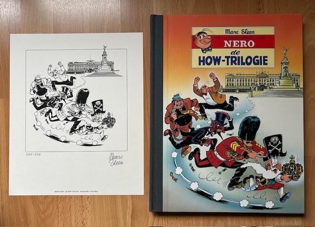NERO - DE HOW-TRILOGIE LUXE HARDCOVER GROOT FORMAAT SLEEN, Boeken, Stripverhalen, Zo goed als nieuw, Eén stripboek, Ophalen of Verzenden