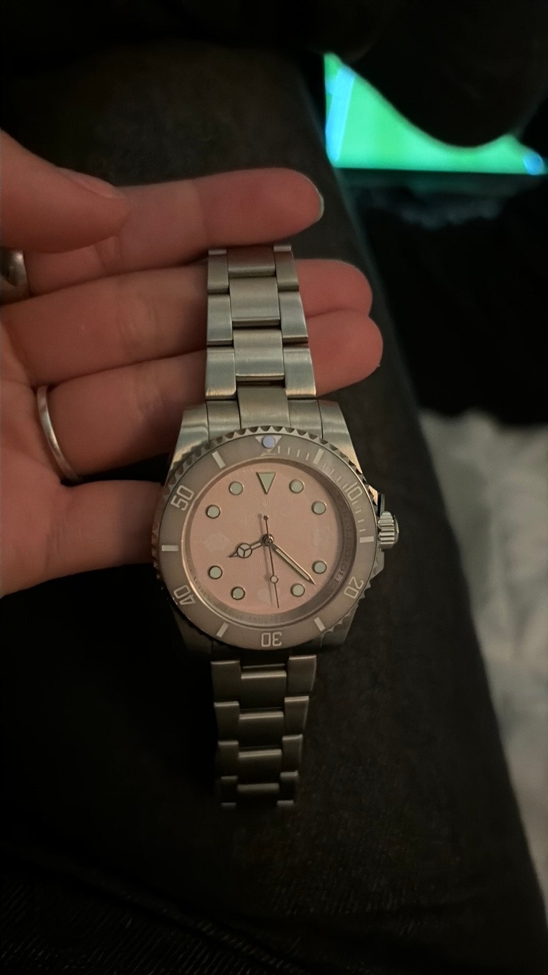 Rolex, Handtassen en Accessoires, Horloges | Heren, Ophalen, Staal, Polshorloge, Zo goed als nieuw