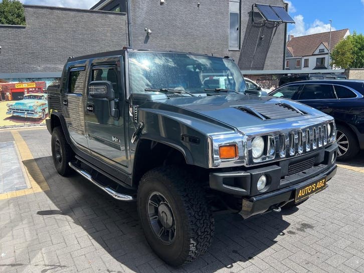HUMMER H2 6.2 sut, Auto's, Automaat, 3500 cc, https://public.car-pass.be/vhr/1899c270-e1da-415a-816c-0548f167e9a5, Blauw