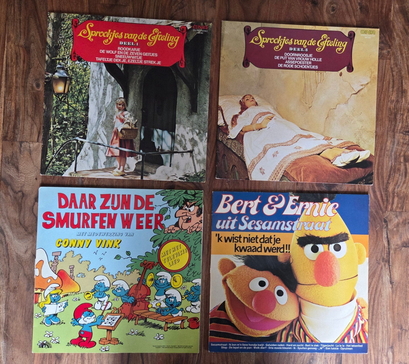 Lot van 8 nostalgische kinderspeelplaten / sprookjes LP's, Ophalen of Verzenden, 12 inch, LP