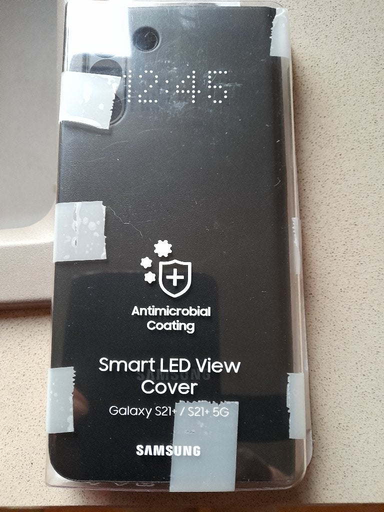 Hoesje Samsung Smart Led vieuw galery S21+/s21+5G, Enlèvement, Neuf