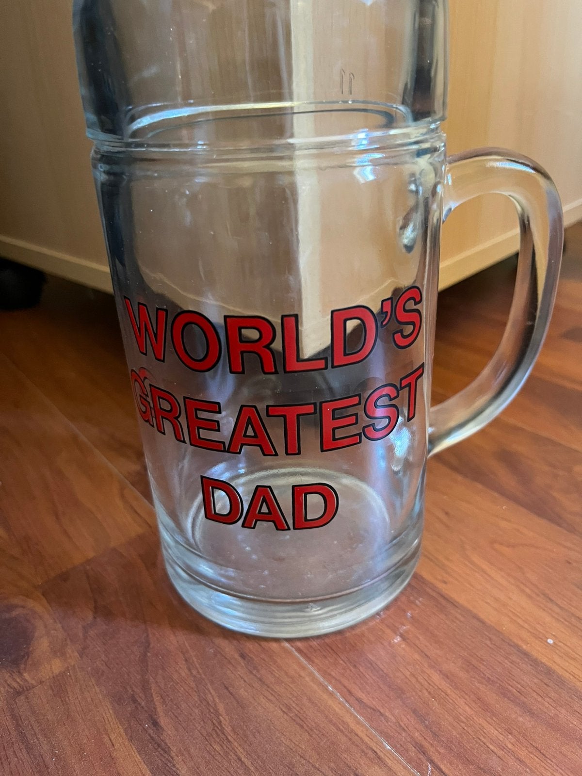 Grand verre à bière « Worlds Greatest Dad », nouveau, Enlèvement ou Envoi, Neuf, Verre à bière