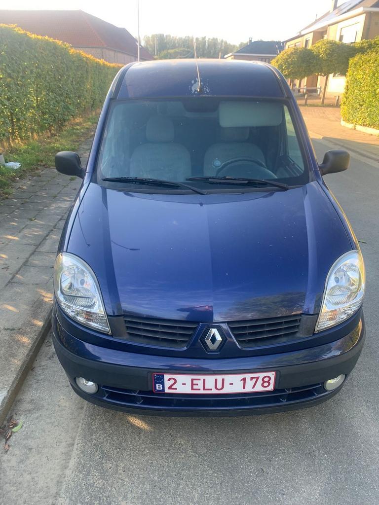 Renault Kangoo, Auto's, Beige, Blauw, Trekhaak, Kangoo