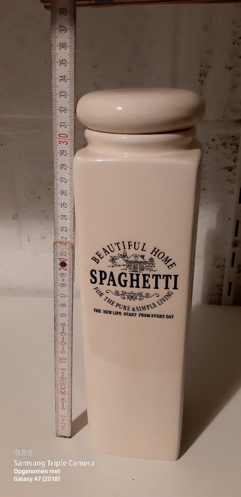 Pot à spaghettis, Enlèvement ou Envoi, Comme neuf, Céramique, Campagne/Folklorique