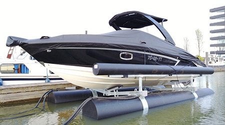 Bootlift tot 2000kg, Watersport en Boten, Ophalen, Gebruikt, Ankeren en Afmeren, Motorboot