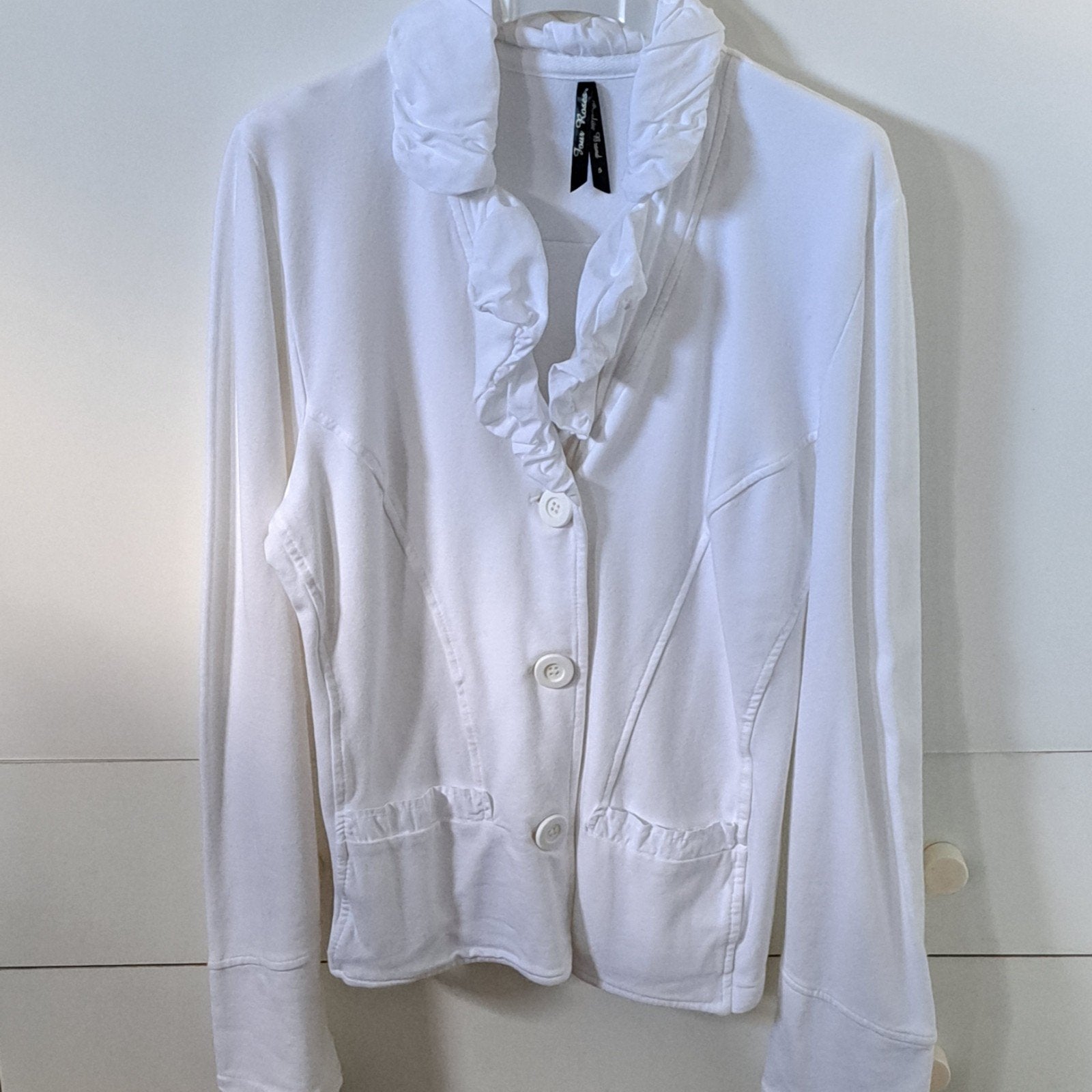 Four Roses cardigan mt 42 Nieuwstaat, Vêtements | Femmes, Pulls & Gilets, Four Roses, Enlèvement ou Envoi, Comme neuf, Blanc