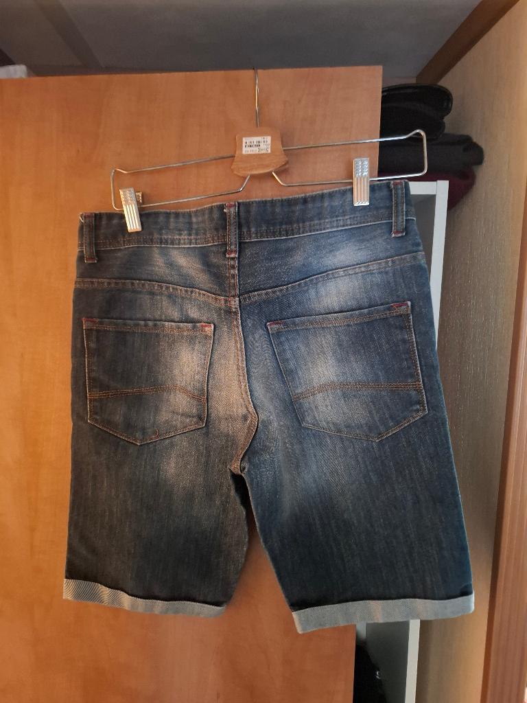 Jeansbroeken kort, Kleding | Heren, Ophalen, Gedragen, Maat 52/54 (L)