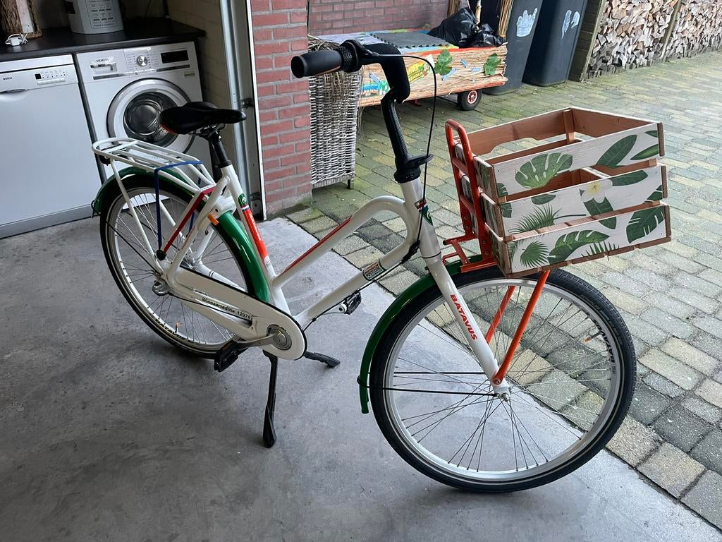 Dames fiets, zo goed als nieuw, Fietsen en Brommers, Ophalen, Zo goed als nieuw, Batavus