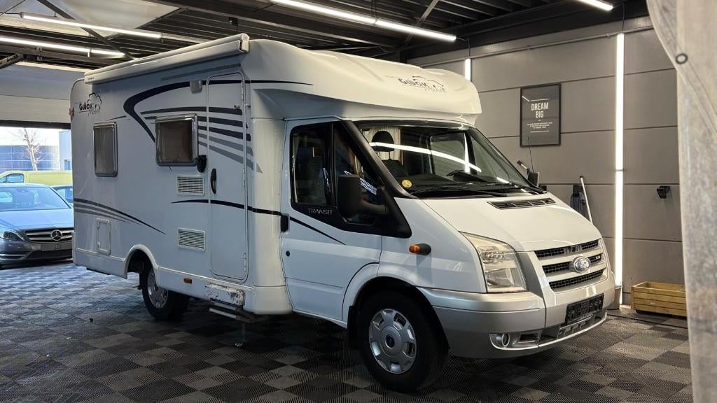 Ford TRANSIT CAPRON GLÜCKSMOBIL année 2008 102000, Marchepied électrique, Entreprise, Ford, Douche