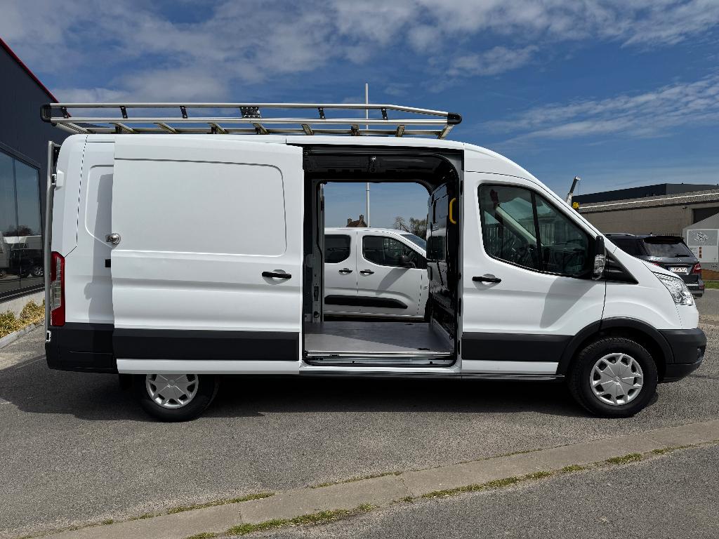 Ford Transit L3H2 2.0 tdci 1st eig ohboek 2 schuifdeuren, Voorwielaandrijving, Stof, 1995 cc, 4 cilinders