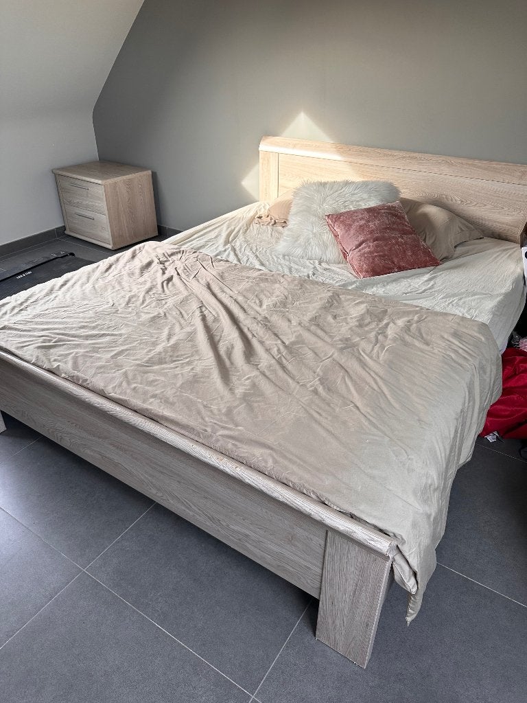 Slaapkamer, Huis en Inrichting, Slaapkamer | Complete slaapkamers, Ophalen, Gebruikt, Tweepersoons, Moderne, Scandinavisch geïnspireerde stijl